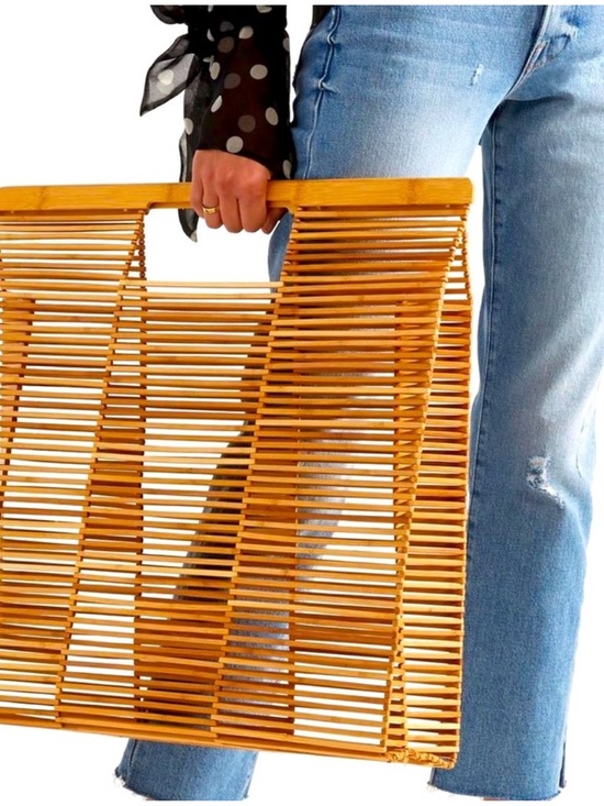 cult gaia Handbags - Cult Gaia Big Bamboo Tote-